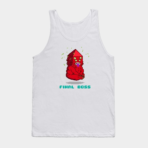 Final Boss Tank Top by randamuART